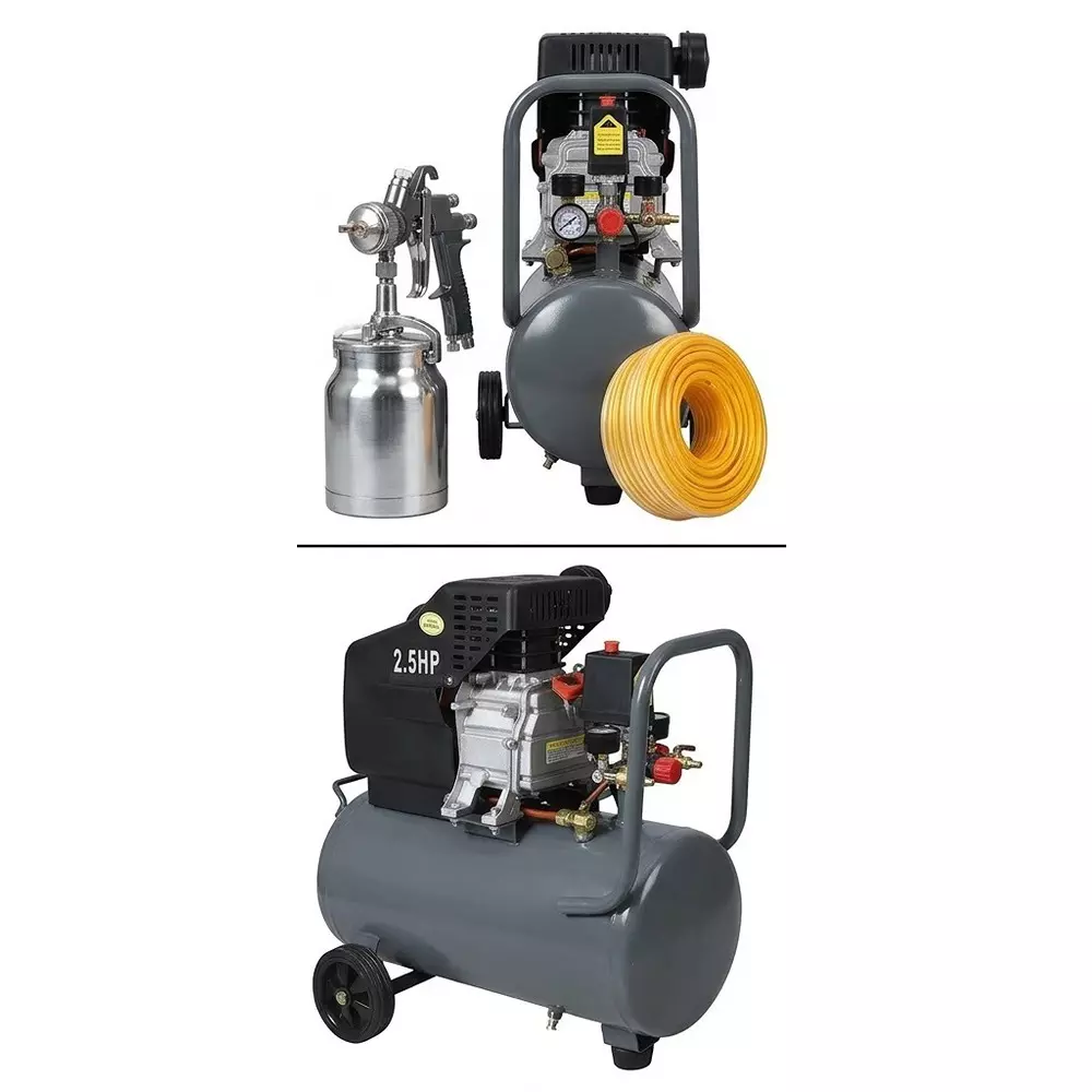 imported-25-hp-lubricated-air-compressor-with-30-l-tank-capacity-and-192-lpm-air-flow