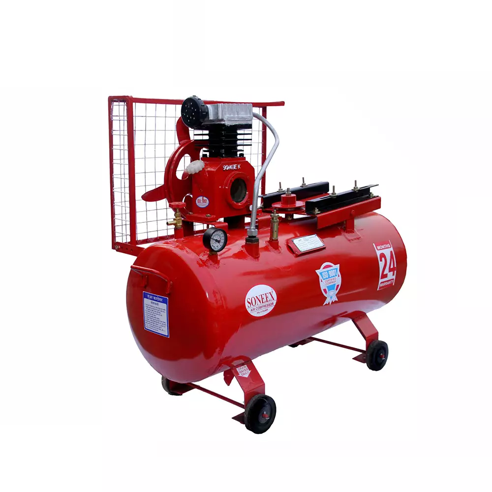 Soneex 1 HP Single Piston Single Stage Air Compressor Without Motor