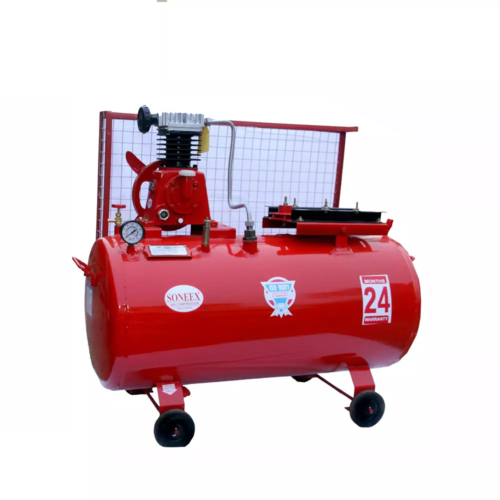 Soneex 1 HP 120 L Single Piston Single Stage Air Compressor Without Motor, SSY6-A