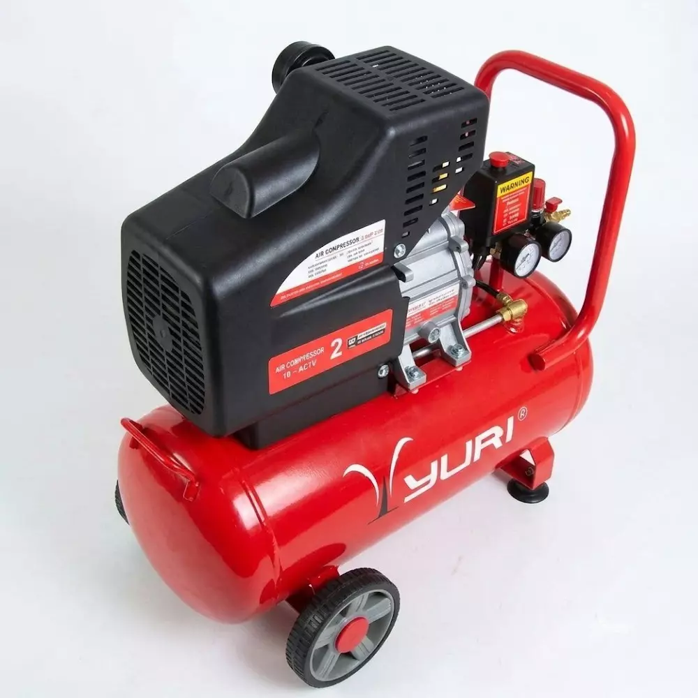 yuri-50-l-lubricated-air-compressor-with-2-hp-power-rating-and-2850-rpm-speed-red-color-yr-ac1180