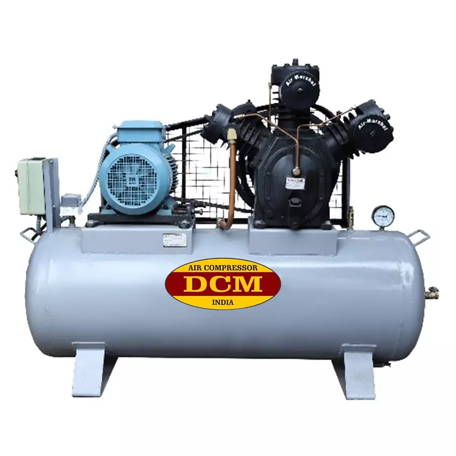 DCM 15 HP 500 L Three Phase Lubricated Air Compressor DC-115T