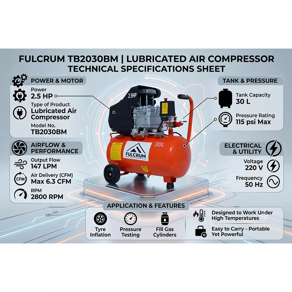 fulcrum-25-hp-air-compressor-30-litre-tb2030bm