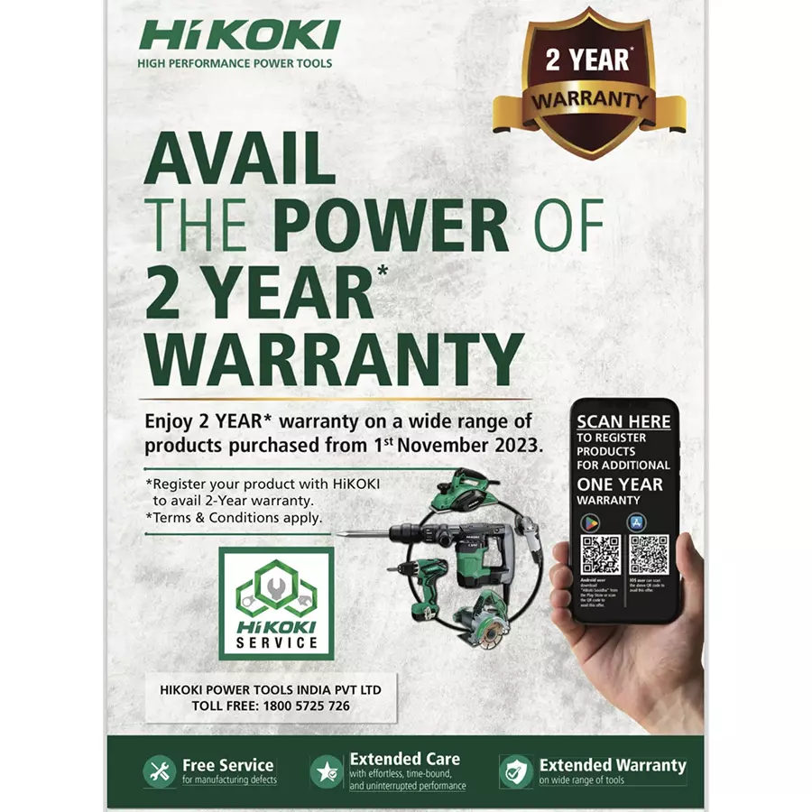 HiKOKI 1.5 HP 24 L Air Compressor, EC68LAZ
