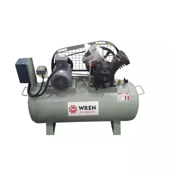 WREN Single Stage Air Compressor 880 RPM 1 HP 40 L Air Receiving Capacity, WV-0.036/8