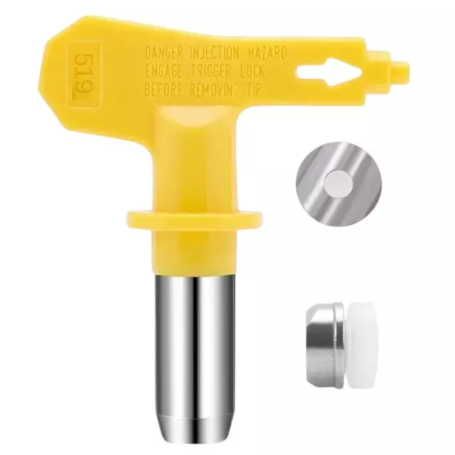 XLNT 523 Tip Size Waccner in Yellow & Silver Color for Airless Paint Sprayers