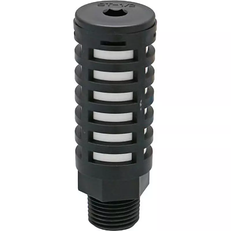 MonotaRO Silencer Resin 85.6 mm Overall Length, MSR-04