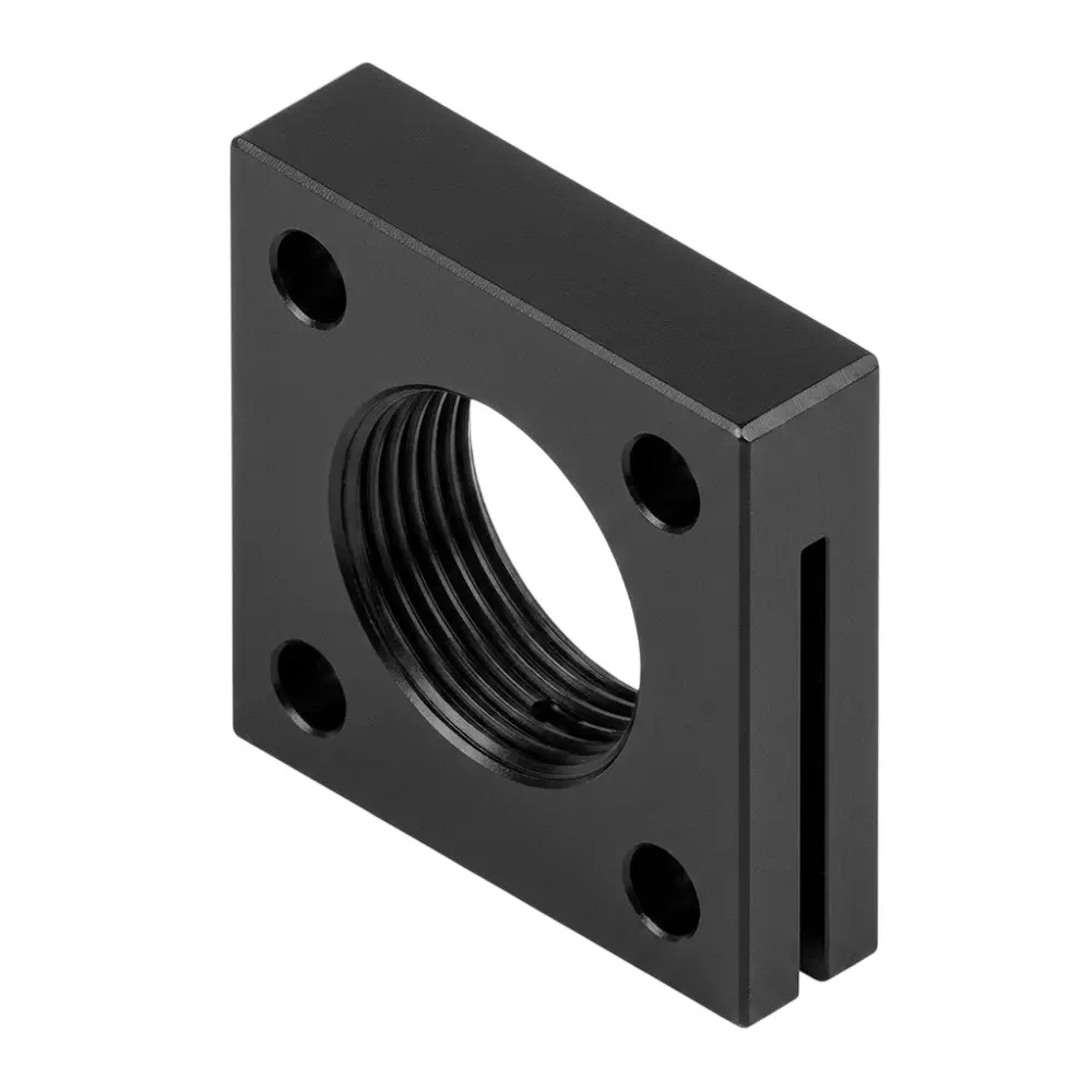 Airtac Flange Black Color Metal Body Square Shape and M36x1.5 mm Thread Specifications, ACA36-FA