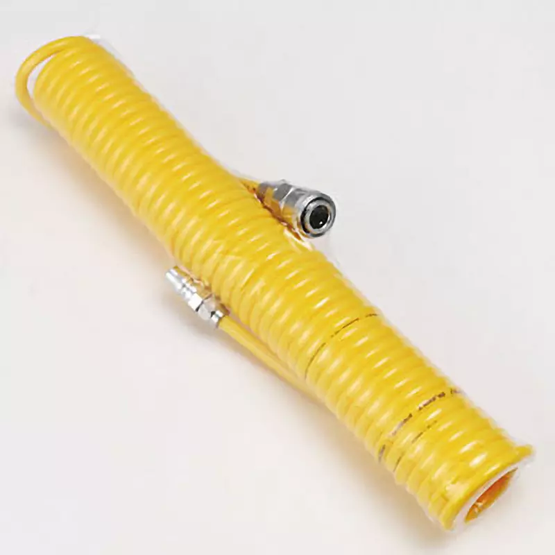 MonotaRO Air Coil Hose yellow 0.8 Mpa Max. Operating Pressure, 5x8x7.5