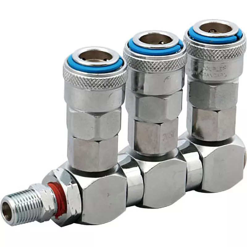 MonotaRO Line Coupler for Branch Rotation 1.5 Mpa Max. Operating Pressure, MRT-3