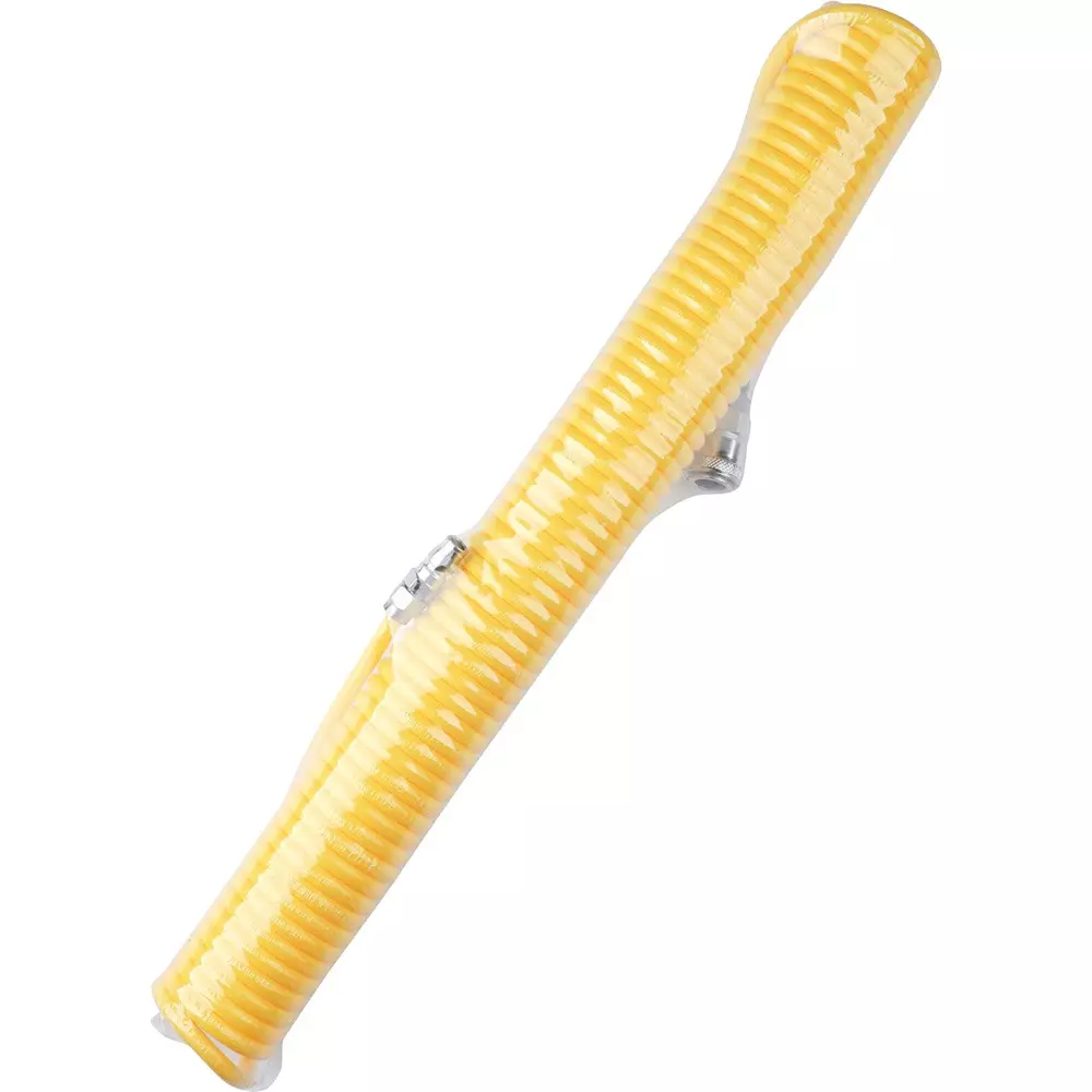 MonotaRO Air Coil Hose yellow 0.8 Mpa Max. Operating Pressure, 5x8x10