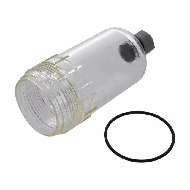 SMC Bowl Assembly Clear Color Polycarbonate Plastic Body and Cylindrical Shape, C2SF-A