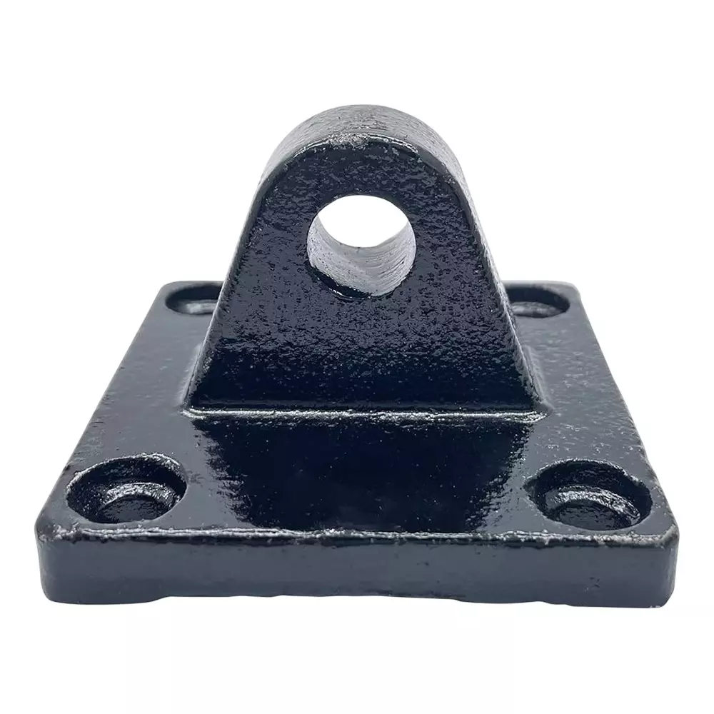 Airtac CA Type Mounting Accessory 200 mm Bore Size Metal Body Black Color for Sai Series Cylinder (ISO 15552)