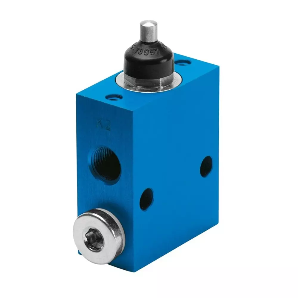FESTO Stem Actuated Valve Piston Seat Design -0.95 - 8 Bar Operating Pressure, 4938