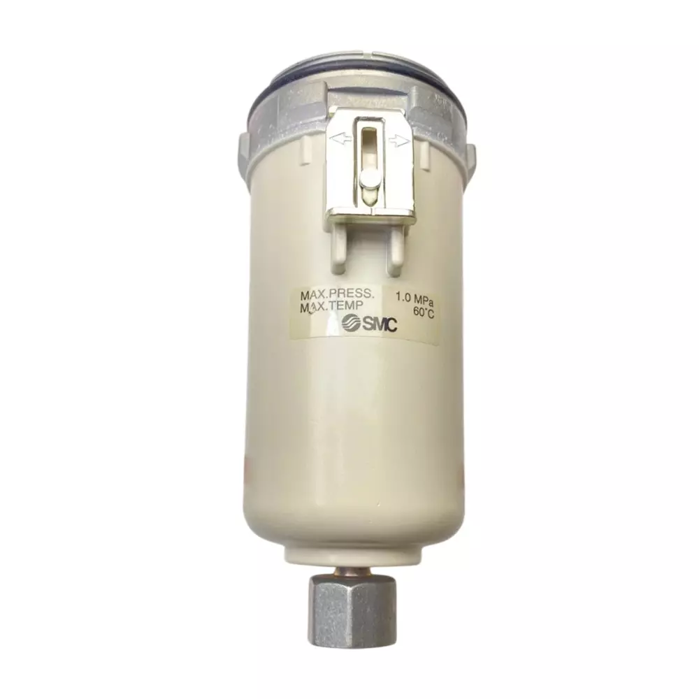 SMC Pneumatic Bowl Assembly Off-White Color Aluminium Alloy Body and Cylindrical Shape, C3SF-2-A