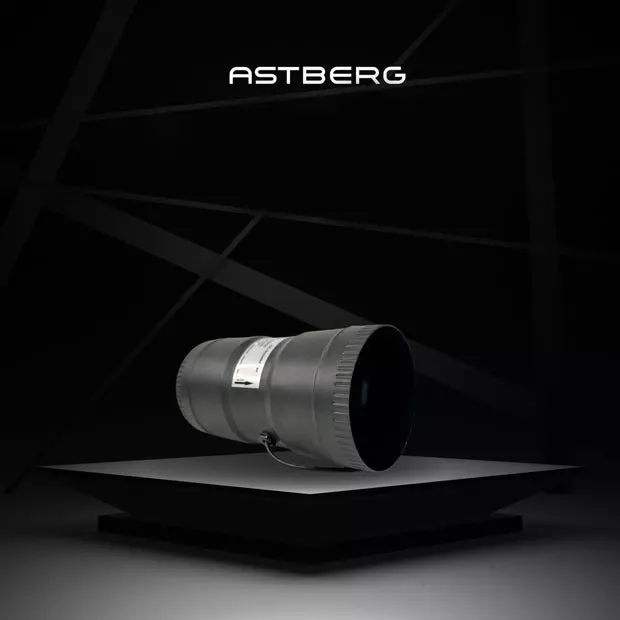 Astberg Booster Fan 115 m³h, 338 PA, AHI-75SD