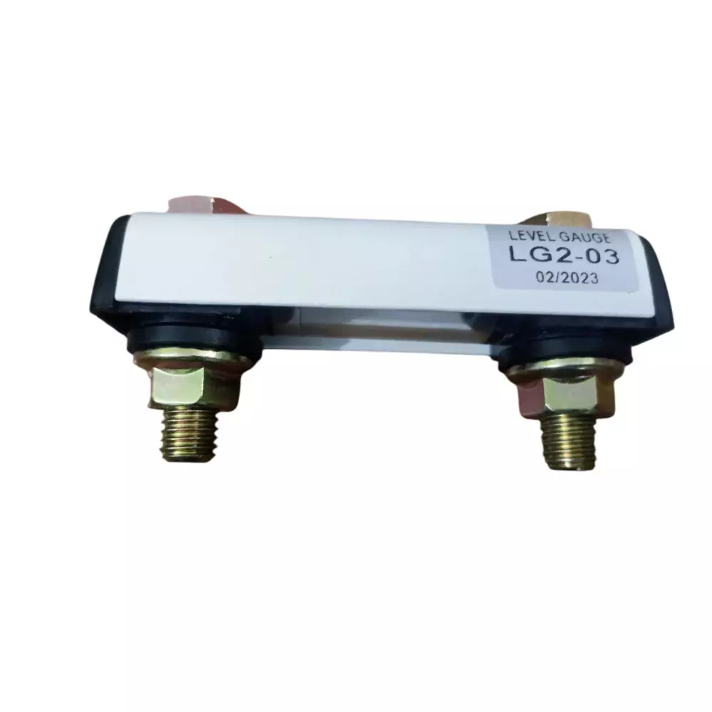 Hydroline Level Gauge Oil Type Cast Iron & Acrylic 80°C Operating Temperature, LG2-03