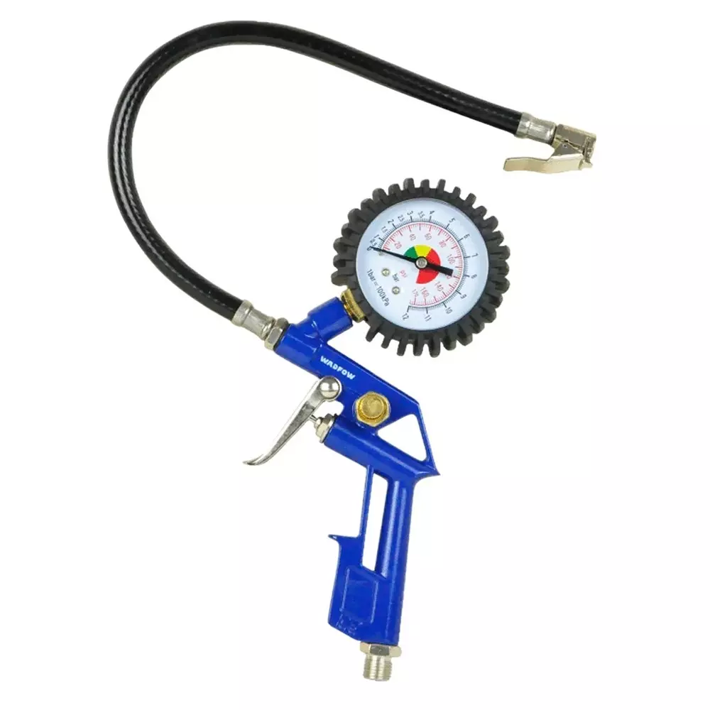 Wadfow Air Tire Inflating Gun Without Quick Plug 12 Bar Maximum Pressure and 0-8 Bar Operating Pressure, WGA2612