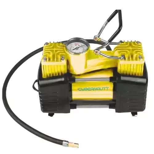 Cybernautt Portable Tyre Inflator/Pressure Gauge 150 PSI for Car, Bike , Bicycles, Y200D