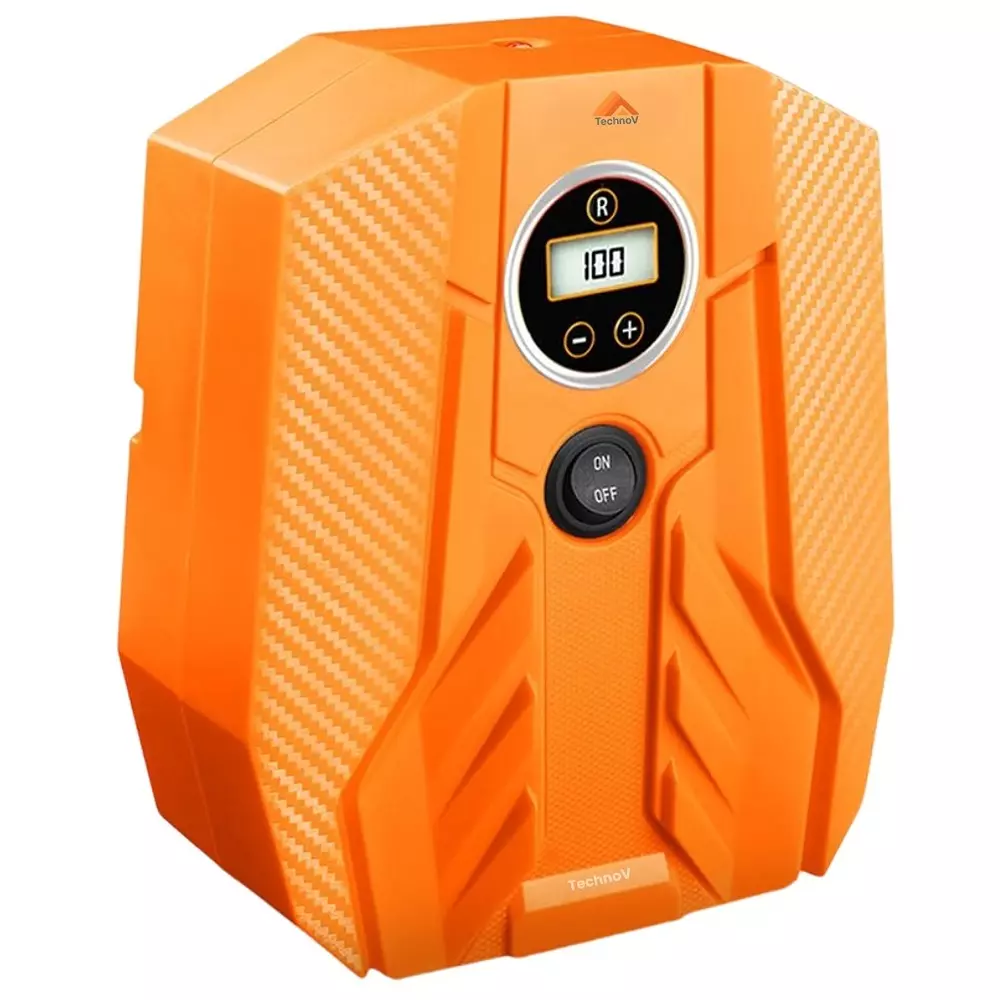 TechnoV Air Inflator Portal 120 W Power 12 V DC 1 Kg, TSAI02