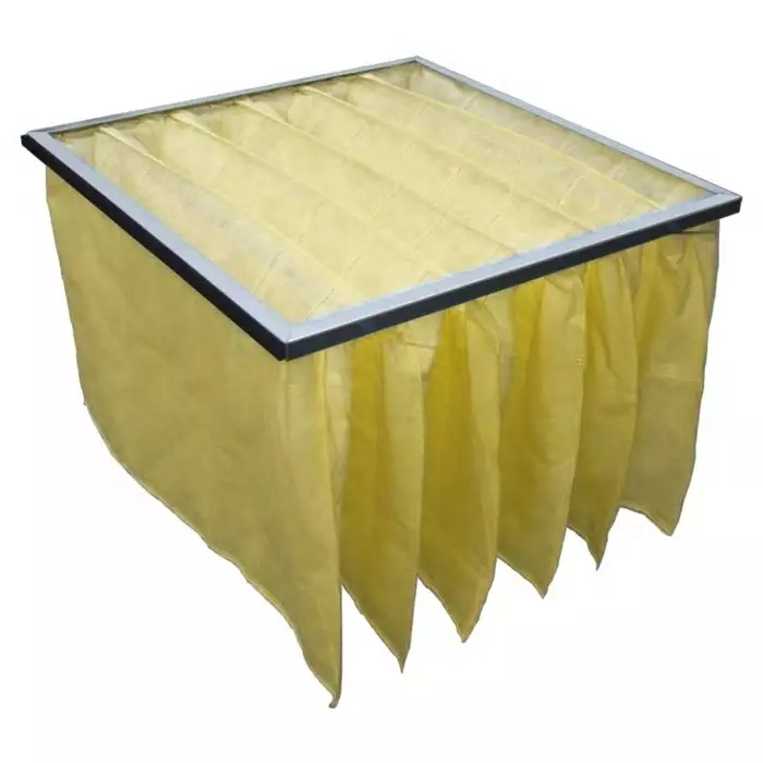 RS PRO Bag Filter Polypropylene F8 Grade 14 MERV Rating 592x492x600 mm, 8279762