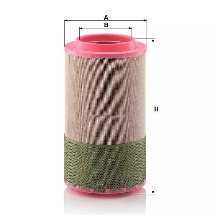 MANN C 271170 Air Filter Element Cylindrical