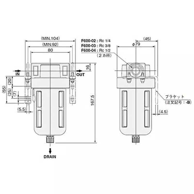 koganei-38-inch-rc-thread-5-m-filtration-air-filter-f600-03a