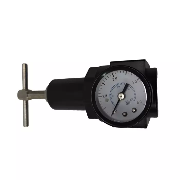 Techno 12.7 mm(1/2") High Pressure Regulator with Gauge QTYH15