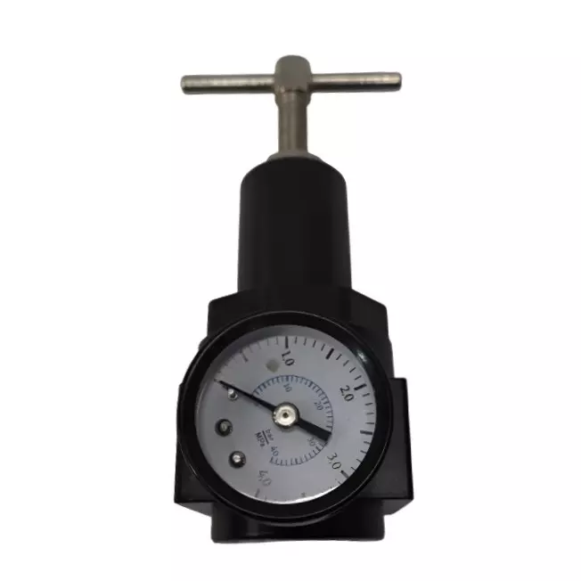 Techno 12.7 mm(1/2") High Pressure Regulator with Gauge QTYH15