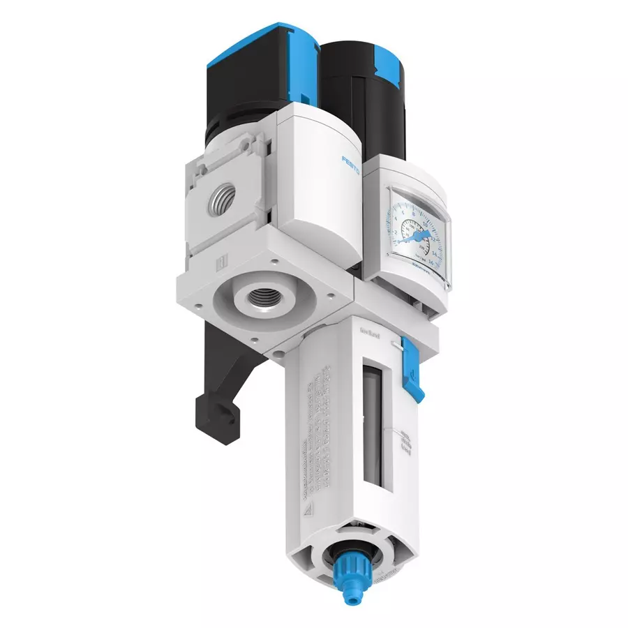 FESTO 40 µm 1000 L/min Air Preparation Combination Unit, 542298