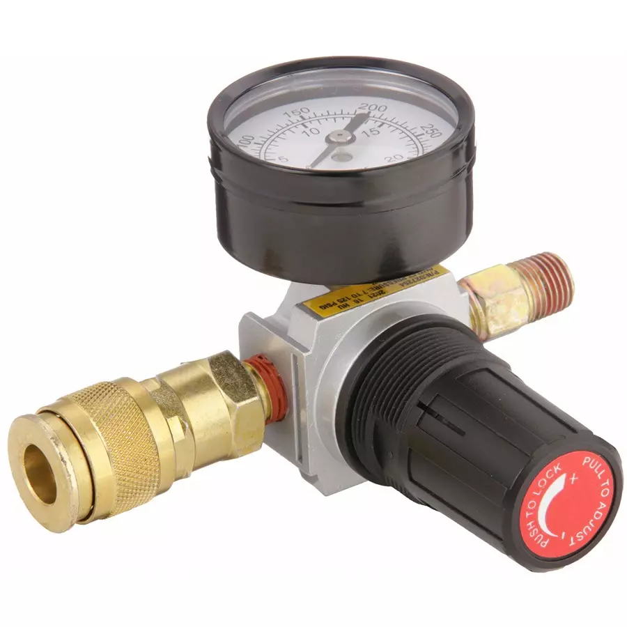 SPEEDAIRE 6.35 mm (1/4 inch) Compressed Air Regulator 45 cfm, 39DK93