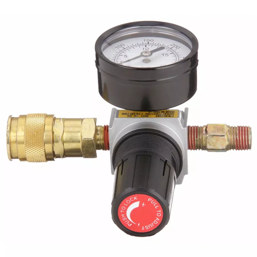 SPEEDAIRE 6.35 mm (1/4 inch) Compressed Air Regulator 45 cfm, 39DK93