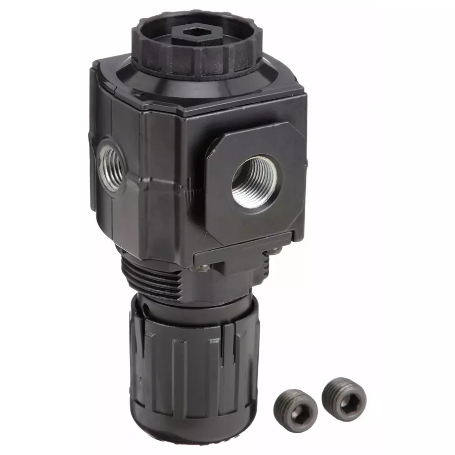 SPEEDAIRE 9.50 mm (3/8 inch) NPT Compressed Air Regulator 208 cfm, 4ZM19