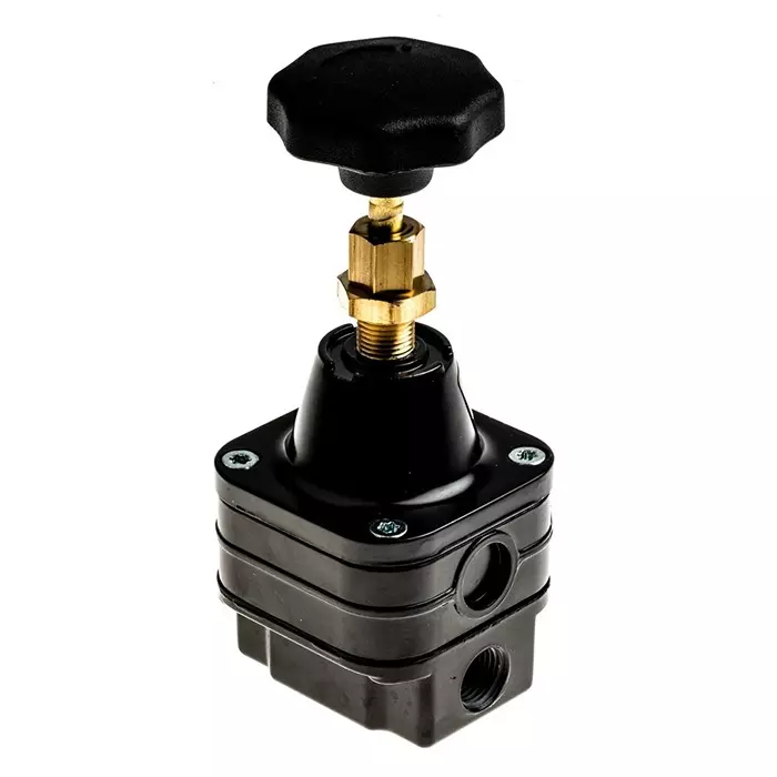 Norgren Pneumatic Regulator G 1/4 Regulator-0.4 bar to 10 1/4in 14 max. input, 11-818-110