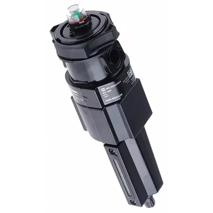 Norgren Pneumatic Filter F64H series 01¼m G 3/8 17 bar with Auto matic drain, F64H-NND-AD0