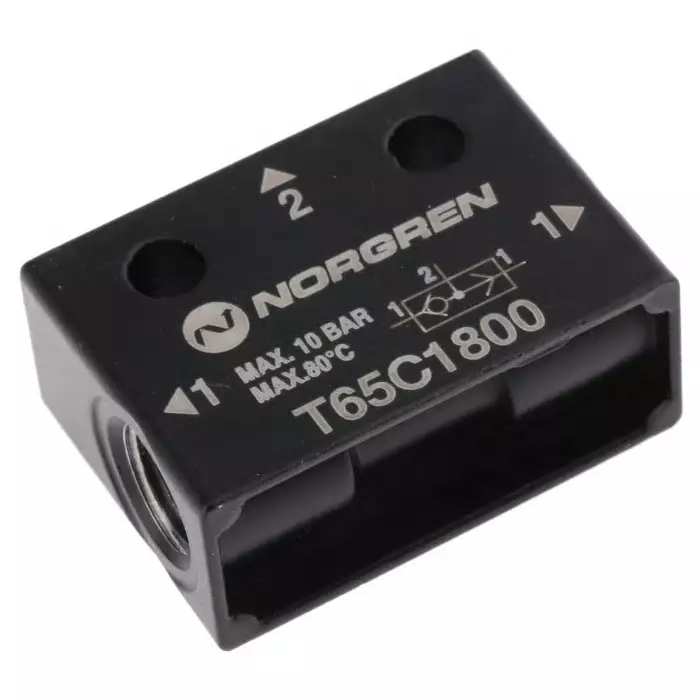 Norgren Pneumatic Logic Controller T65C series 10 bar with OR function, T65C1800