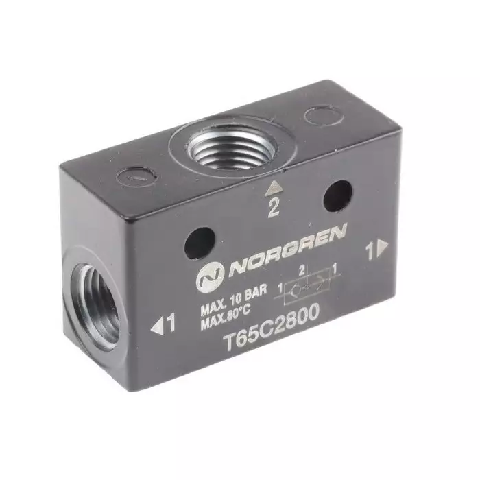 Norgren Pneumatic Logic Controller T65C series 10 bar with OR function, T65C2800