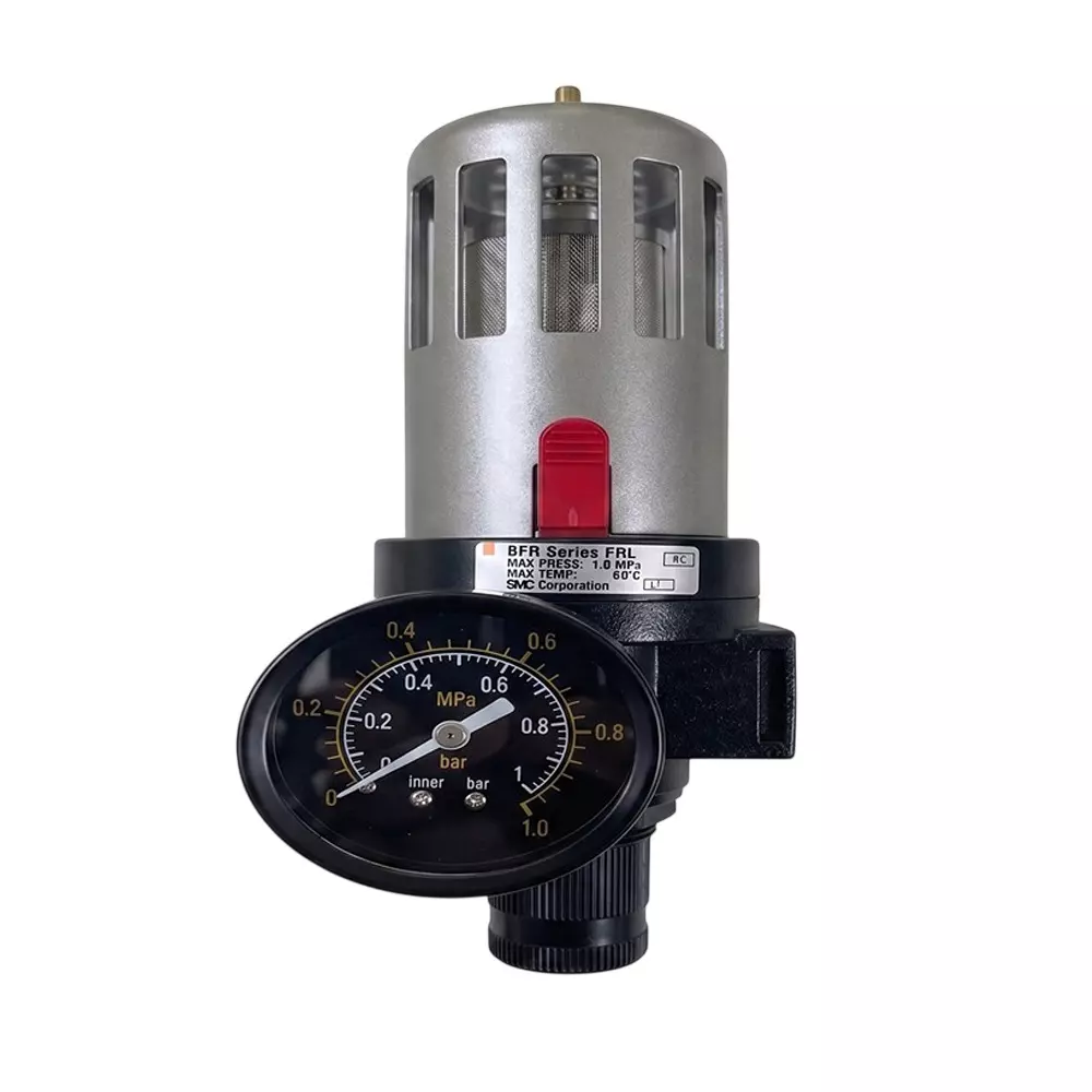 XLNT Air Filter Regulator Metal & Plastic Body for Pneumatic Tool Operation, Industrial Automation Systems