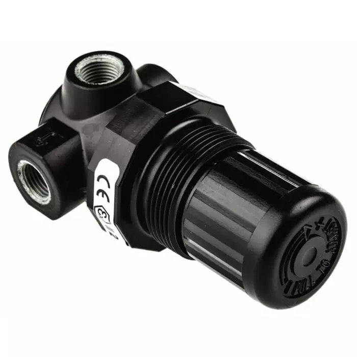Norgren Pneumatic Regulator G 1/8 Regulator-0.3 bar to 7 1/8in 20 max. input, R07-100-RNKG