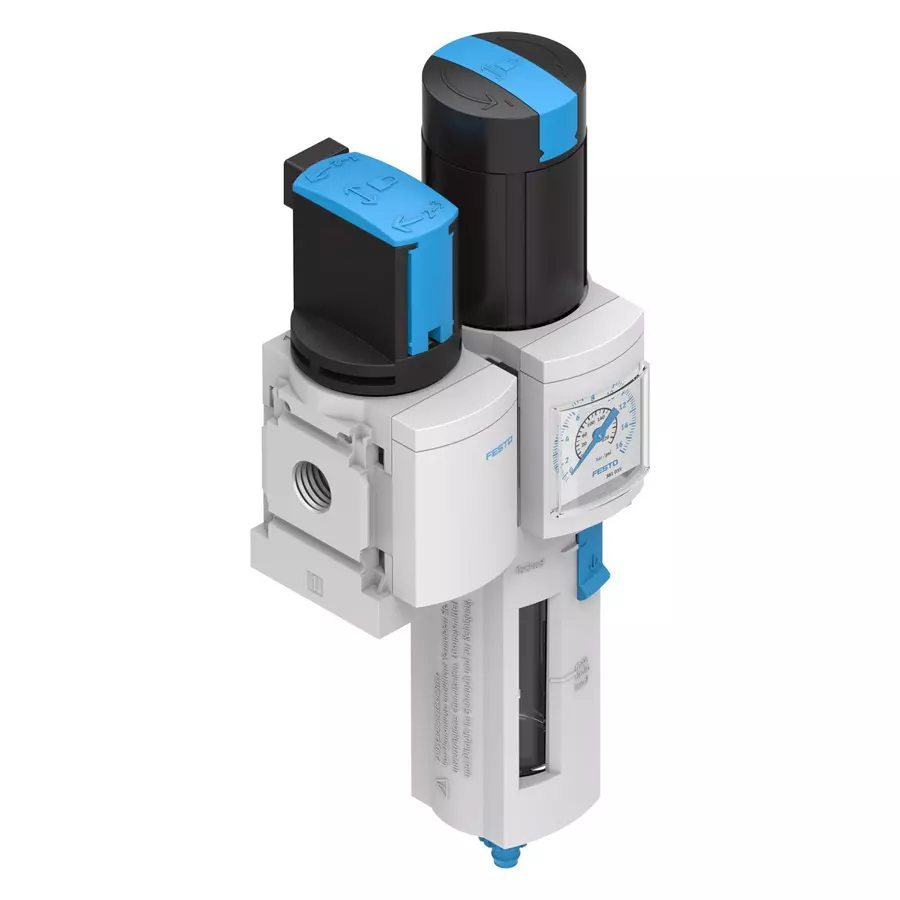 FESTO 5 µm 950 L/min Air Preparation Combination Unit, 542304