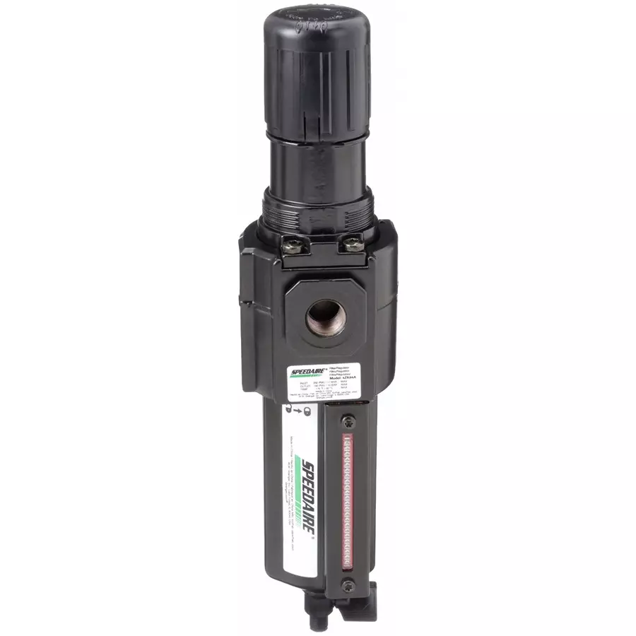 SPEEDAIRE 9.50 mm (3/8 inch) NPT 163 cfm Filter-Regulator 40 m, 4ZK94