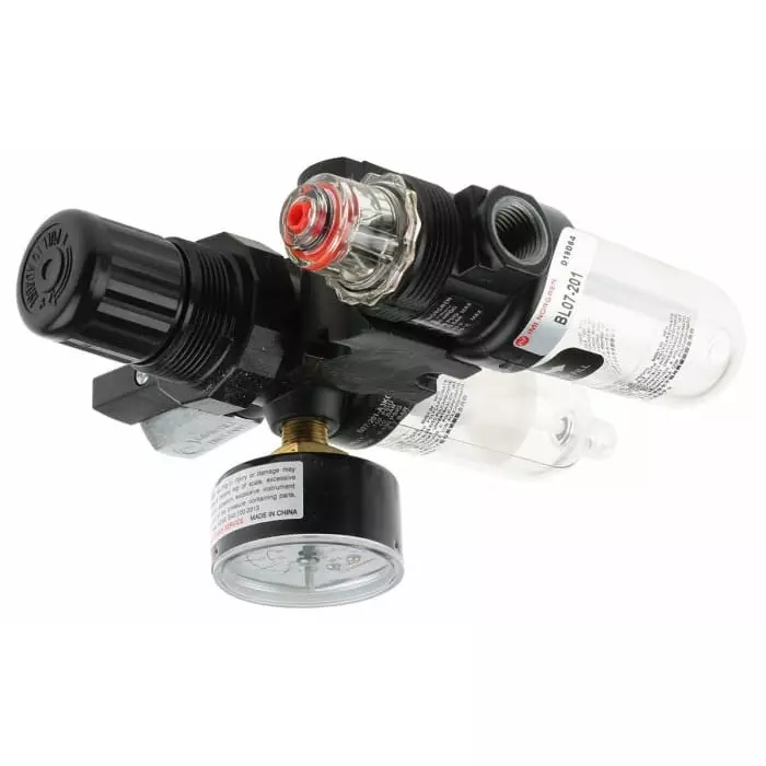 Norgren Pneumatic Air Preparation G 1/4 FRL Auto matic Drain 401¼m Filtration Size-Without Pressure Gauge, BL07-201