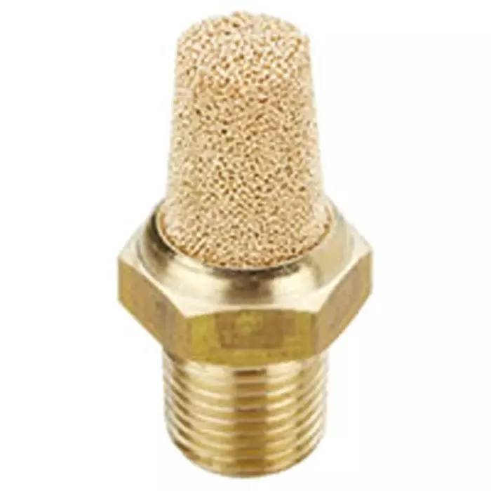 Norgren Pneumatic Silencer T40 Bronze 10 bar Threaded G 1/8 male, T40C1800
