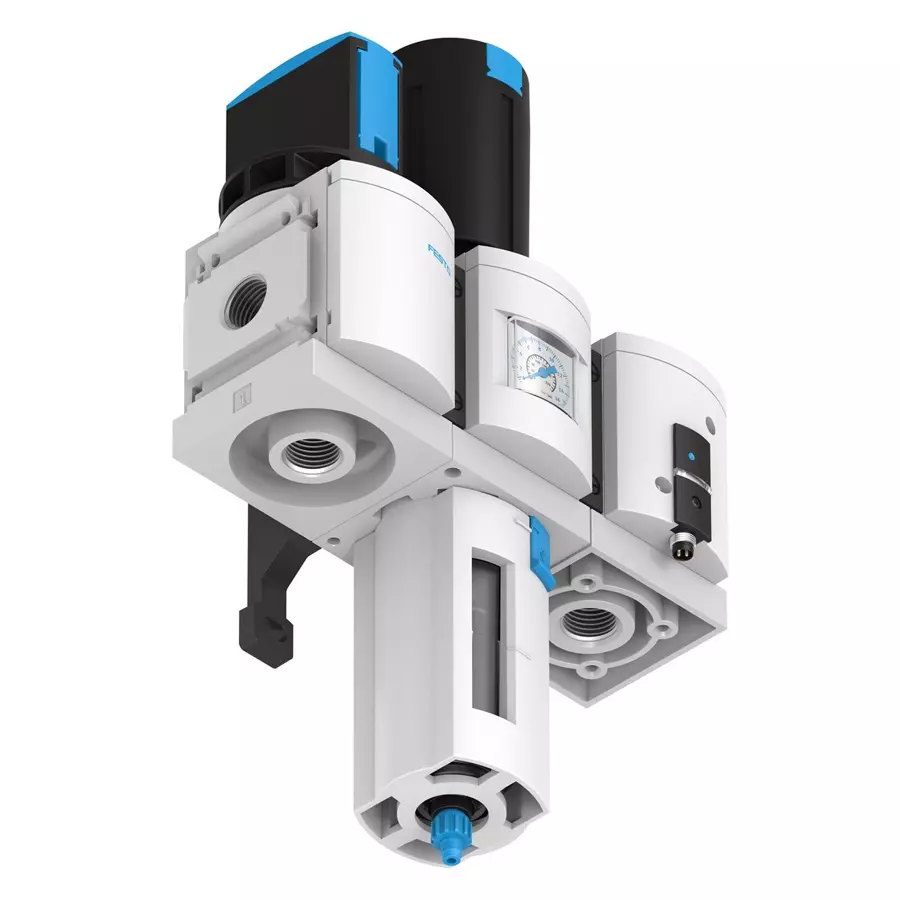 FESTO 40 µm 5100 L/min Air Preparation Combination Unit, 8025355