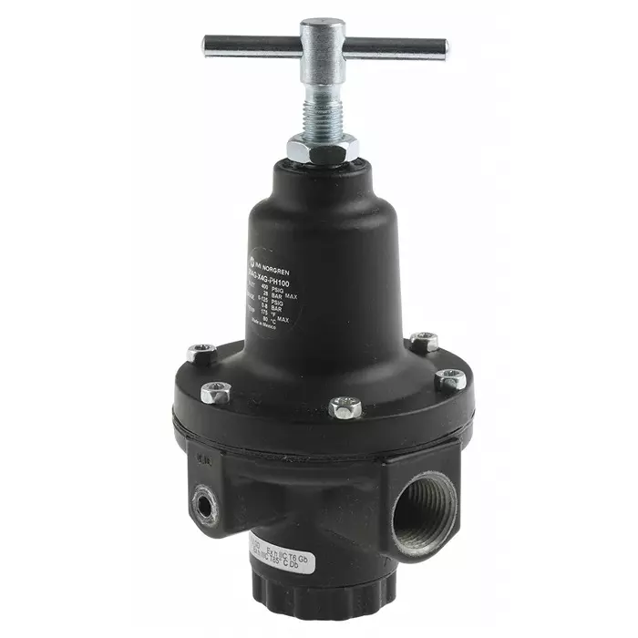 Norgren Pneumatic Regulator G 1/2 Regulator-0.2 bar to 8 1/2in 28 max. input, 20AG-X4G-PH100