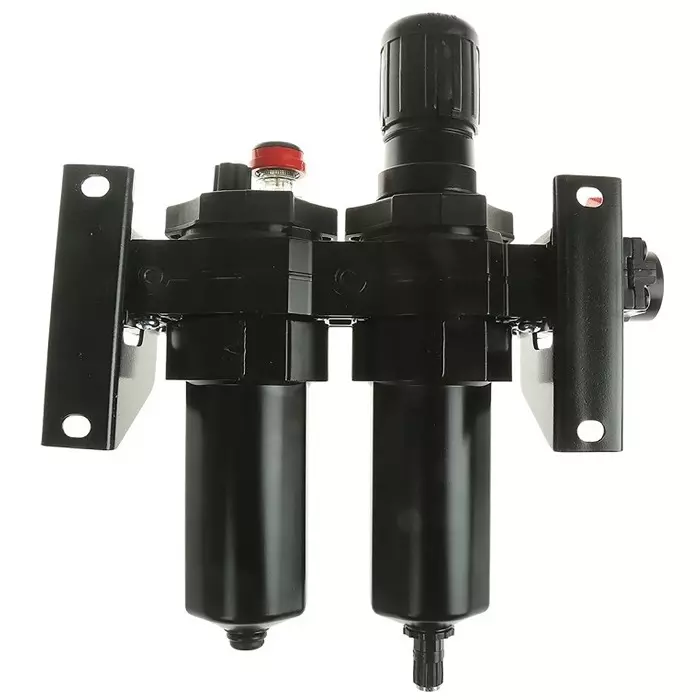 Norgren Pneumatic Air Preparation G 3/4 FRL Auto matic Drain 401¼m Filtration Size-With Pressure Gauge, BL64-601