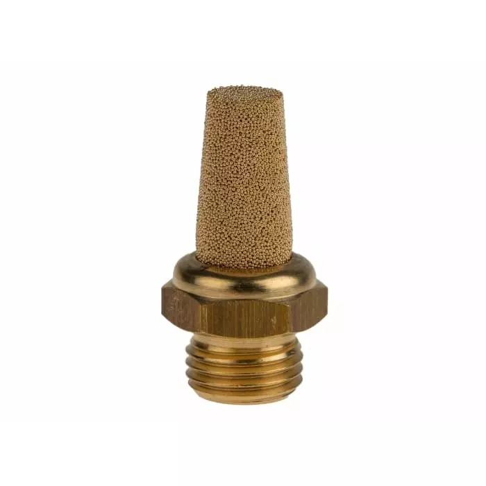 Norgren Pneumatic Silencer T40 Bronze 10 bar Threaded G 1/4 male, T40C2800