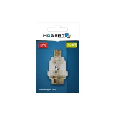Hogert Technik Air Line Lubricator 9 Bar Maximum Pressure and Size 1/4 inch (6.35 mm), HT4R876