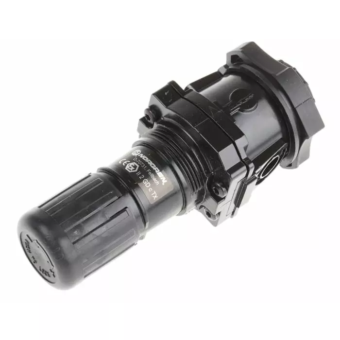 Norgren Pneumatic Regulator Without Yoke Regulator-0.3 bar to 10 17 max. input, R64G-NNK-RMN