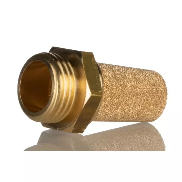Norgren Pneumatic Silencer T40 Bronze 10 bar Threaded G 1/2 male, T40C4800