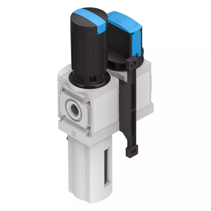FESTO 40 µm 5100 L/min Air Preparation Combination Unit, 542274